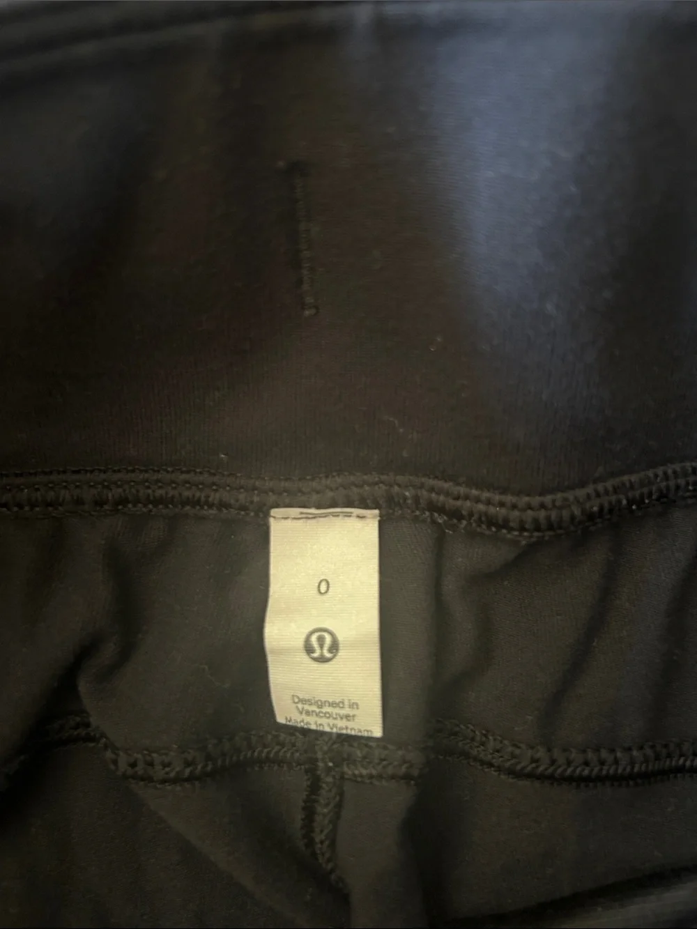 Lululemon Black Drawstring Jogger Pants